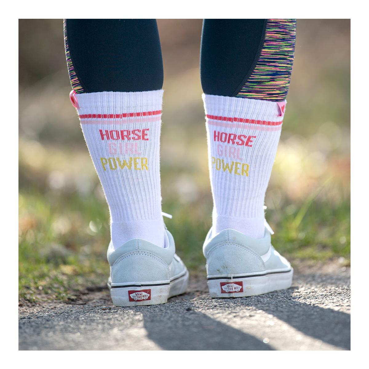 Soulhorse Tennissocken "HORSE GIRL POWER"
