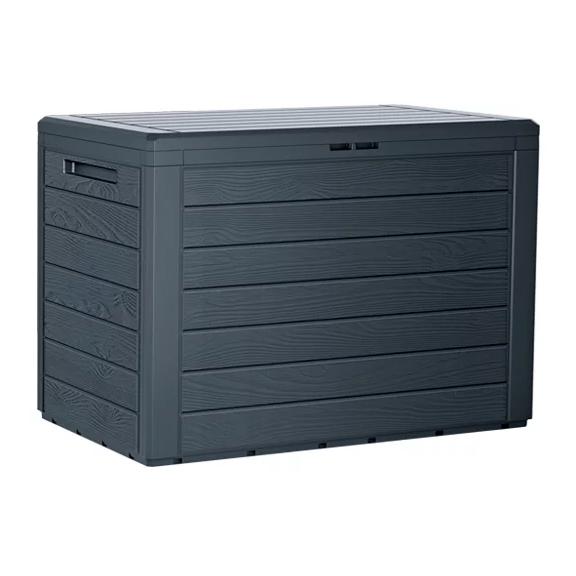 Prosperplast Coffre de jardin Woodebox anthracite