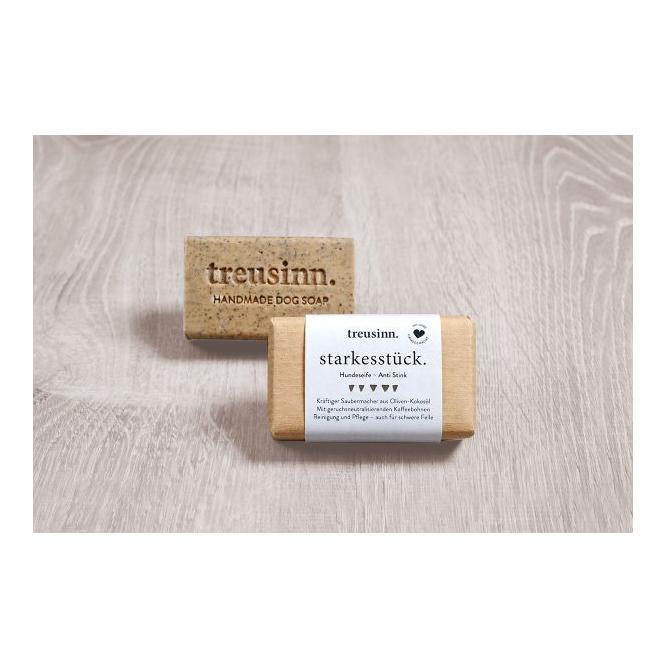 Treusinn. Hundeseife STARKES STÜCK - Anti Stink