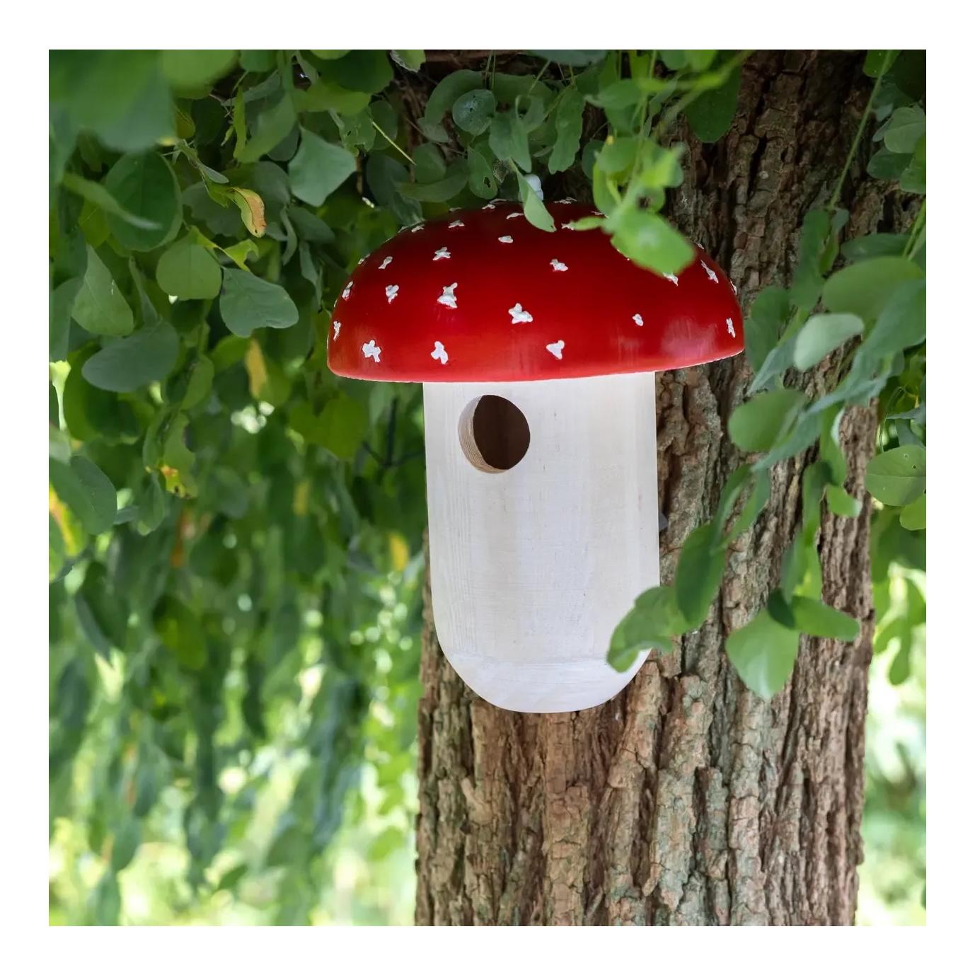 Esschert Nistkasten Fliegenpilz