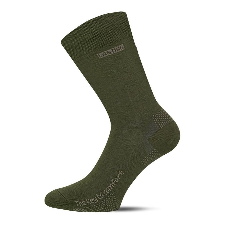 Chaussettes de trekking unisexe Coolmax® OLI - olive