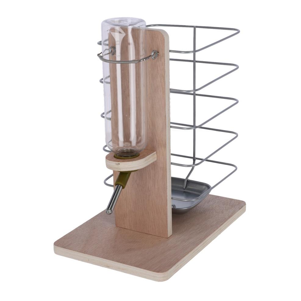 Kerbl Pet Trink- und Fressstation Braun
