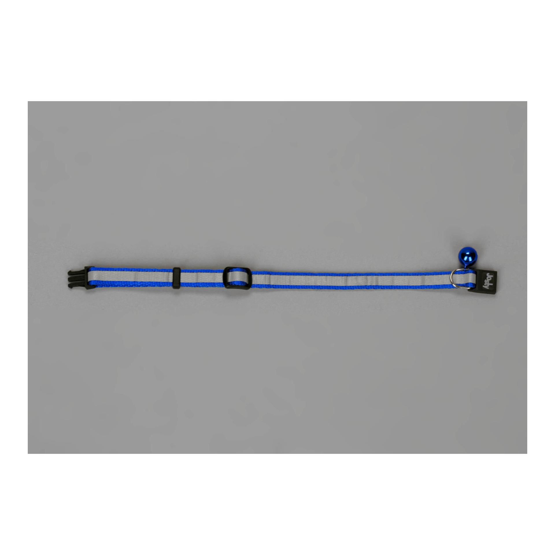 Josty Katzenhalsband Ultra Secure - blau/silber