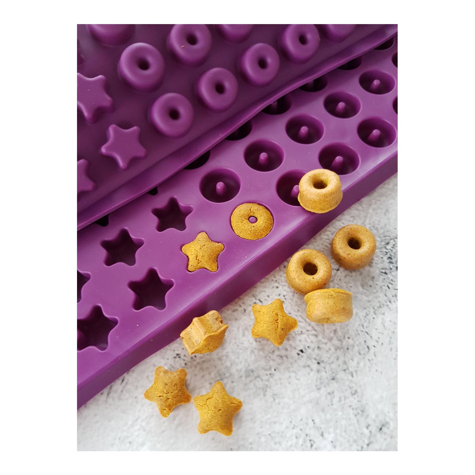 all4dogs Tapis de cuisson TREATS4DOGS combinaison donut et étoile