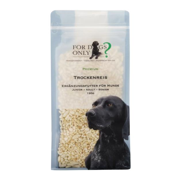 For Dogs Only? Riz sec haut de gamme