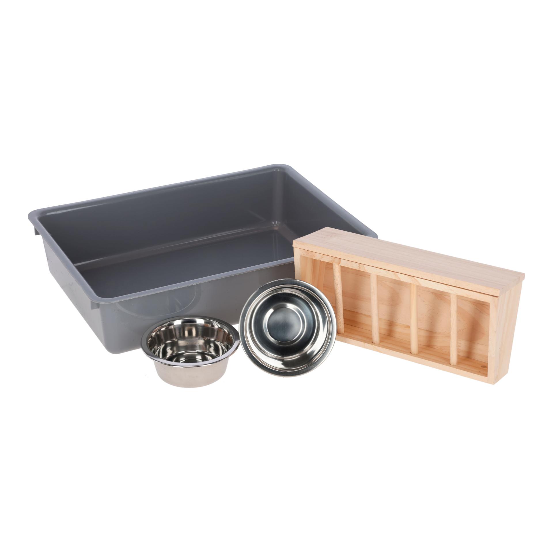 Kerbl Pet Station de creusage et d'alimentation