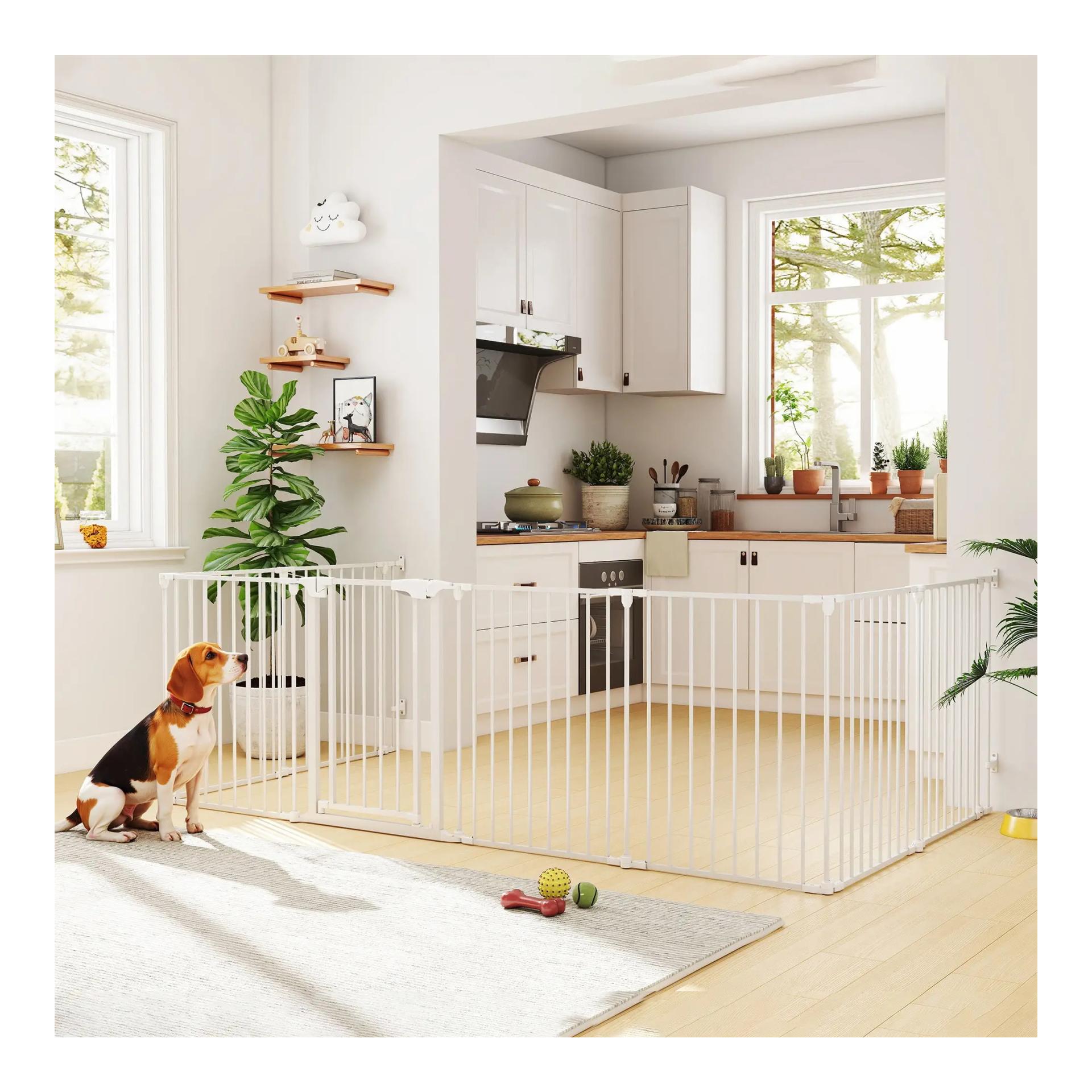 Mainer Barrière pour chien avec porte