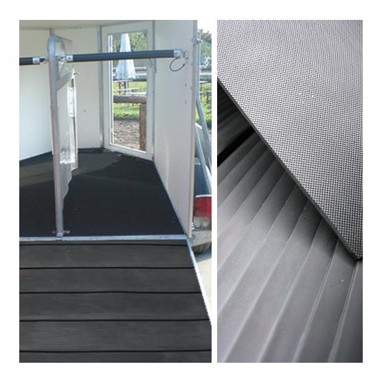 Mainer Tapis de rampe pour van pour chevaux - 1,75 m x 1,55 m