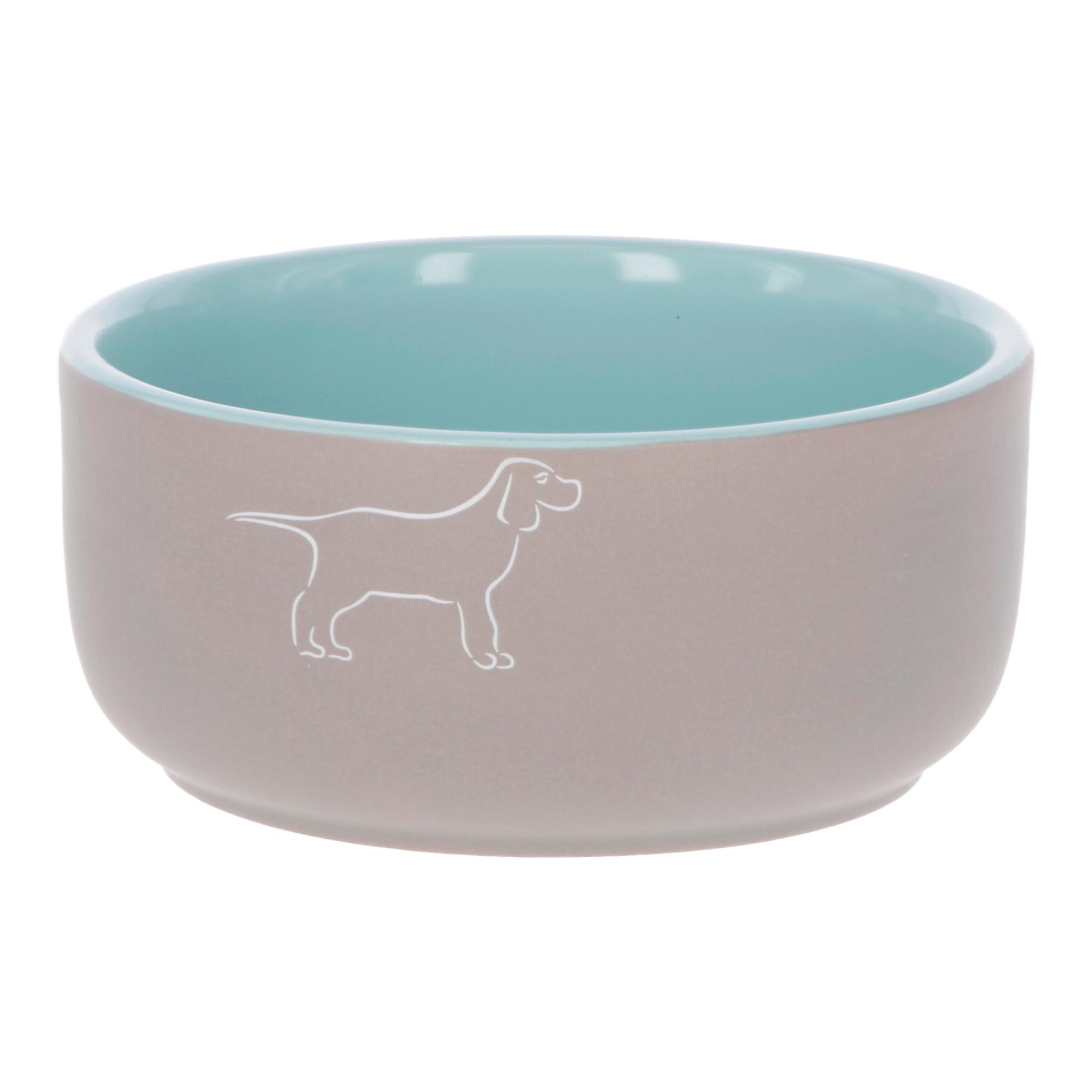 Kerbl Pet Gamelle en céramique Spirit - gris