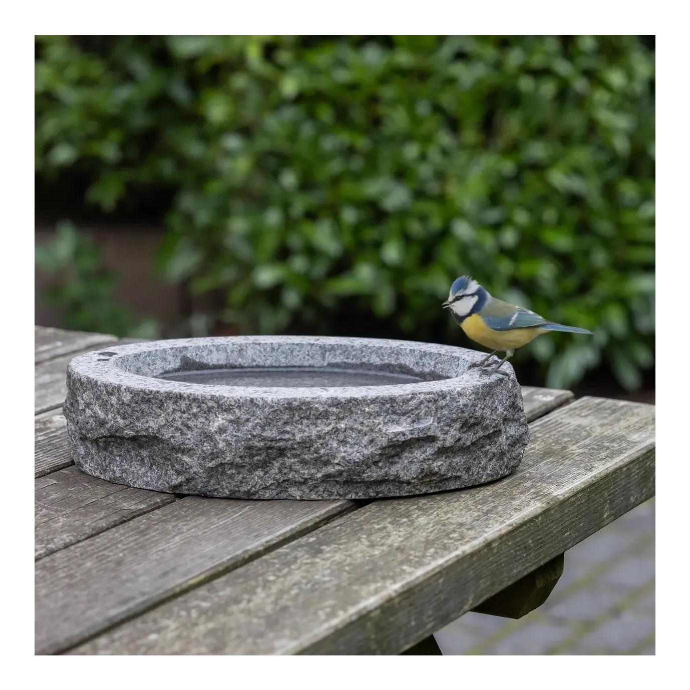 Esschert Vogeltränke Granit