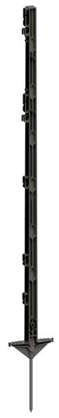 AKO Kunststoffpfahl Expert 105 cm - 5 Stück Anthrazit