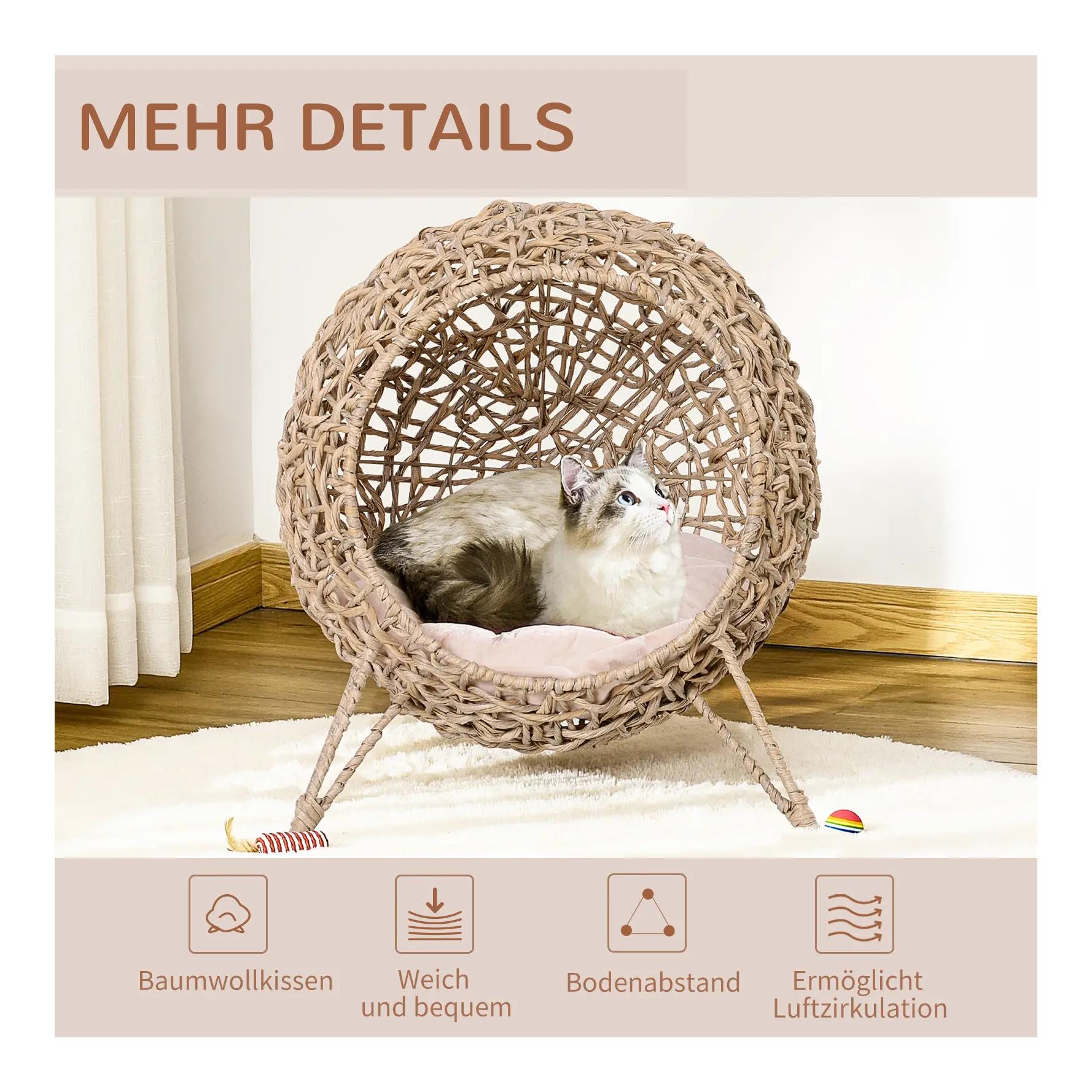 Mainer Katzenkorb Rattan