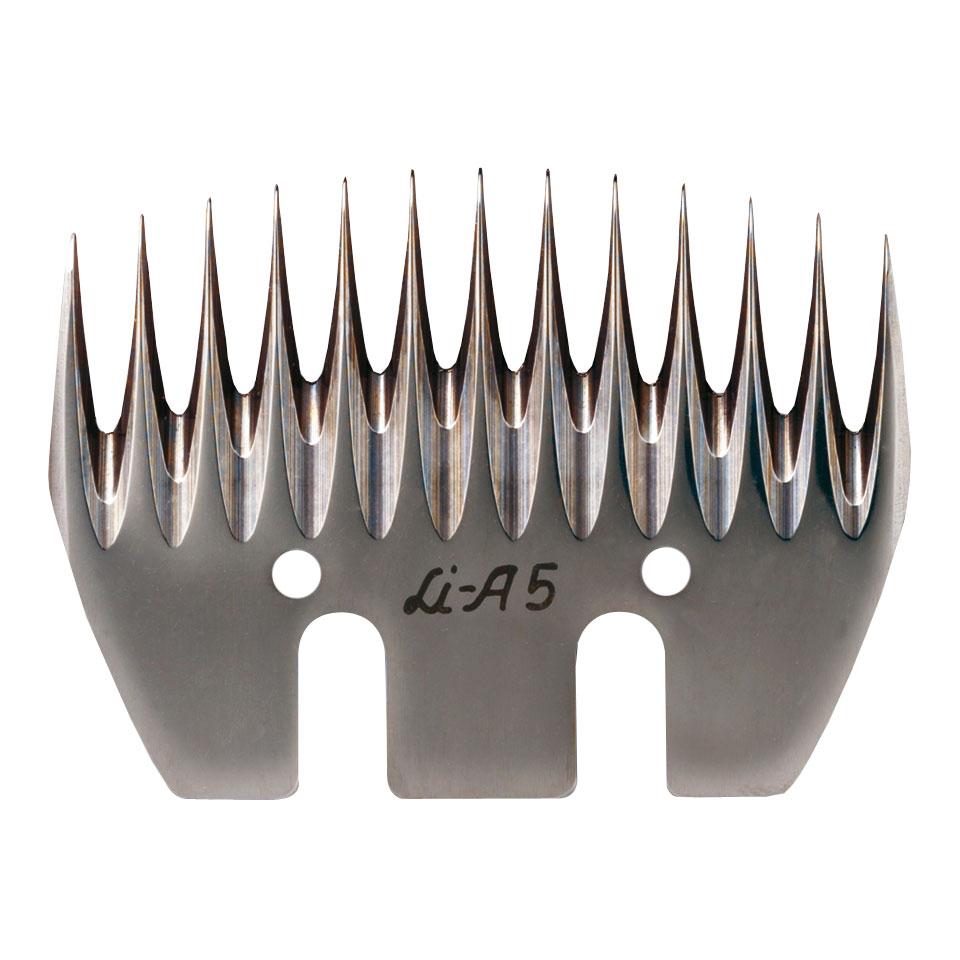 Liscop Untermesser A5, Schnitthöhe 3mm, 13 Zähne, SK. V Grau