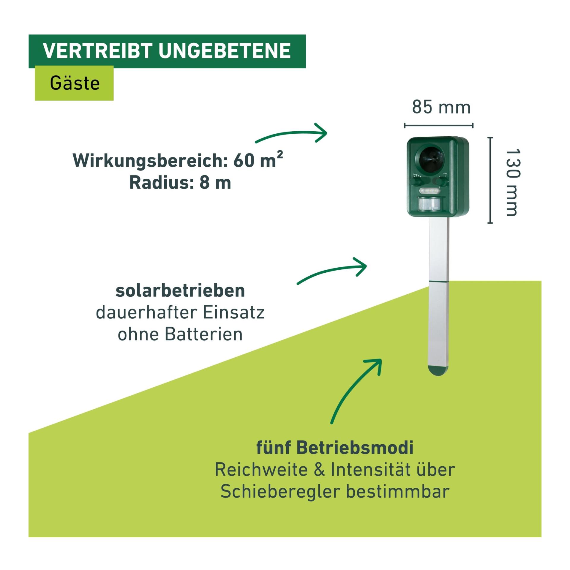Windhager Tiervertreiber Guard Solar