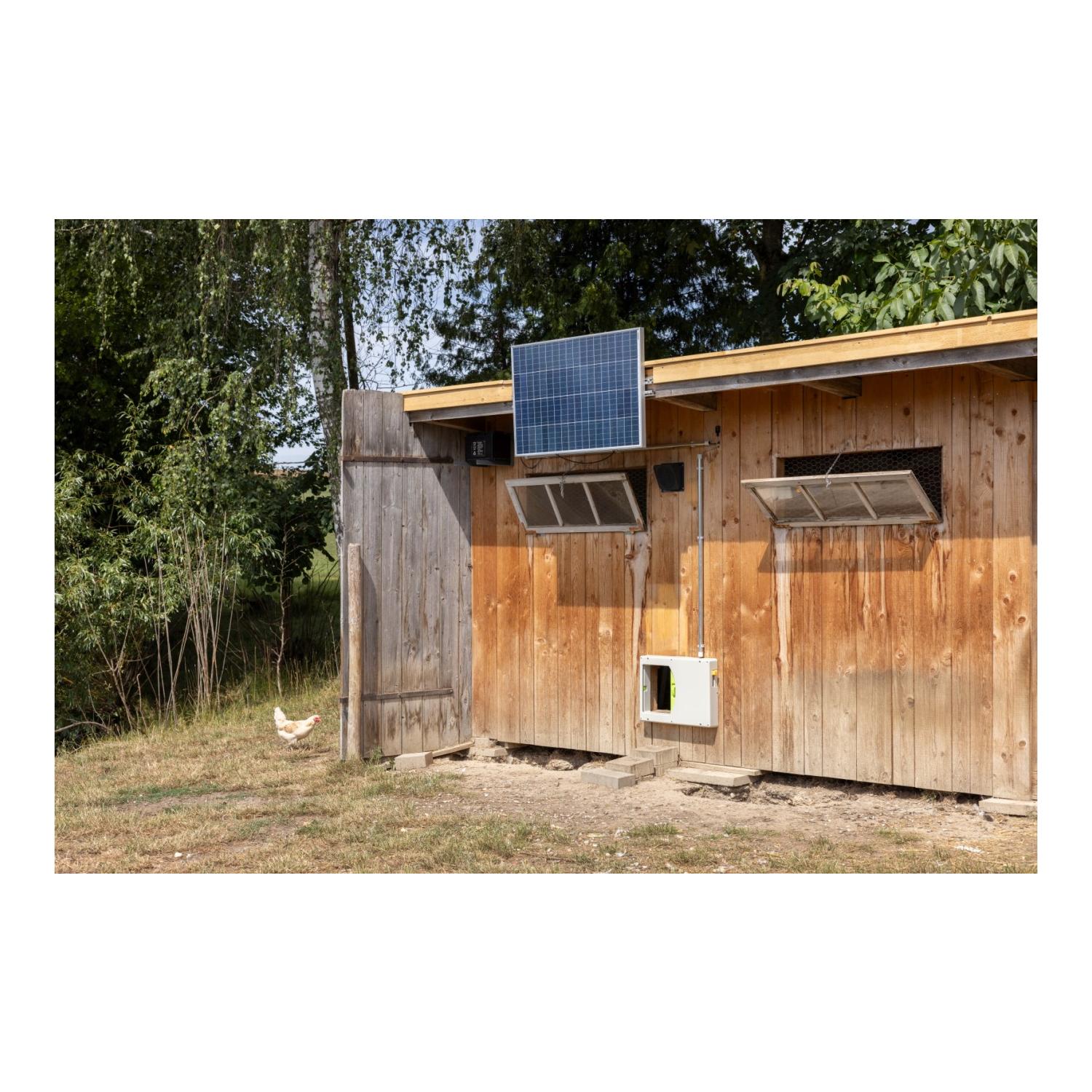SmartCoop Solar-Set 100 W inkl. Laderegler 12V