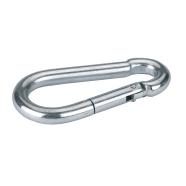 Kerbl Hobbyfarming Karabinerhaken silber