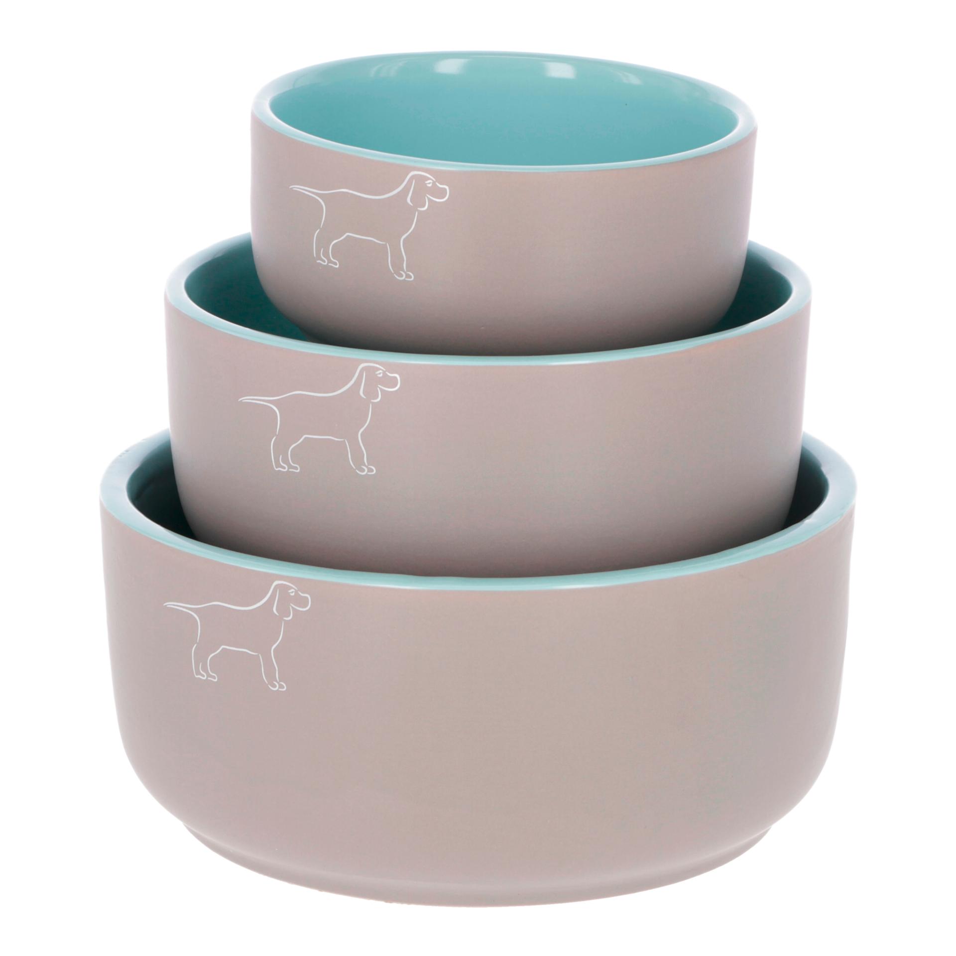 Kerbl Pet Gamelle en céramique Spirit - gris
