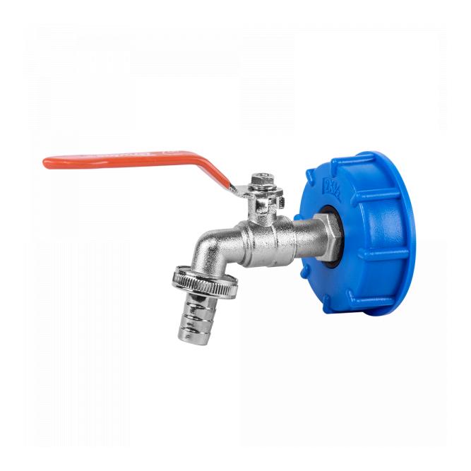 Bradas Set - IBC Adapter S60x6 mit 3/4" Ausgang