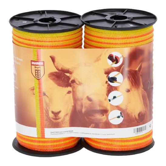 Mainer Weidezaunband Doppelpack