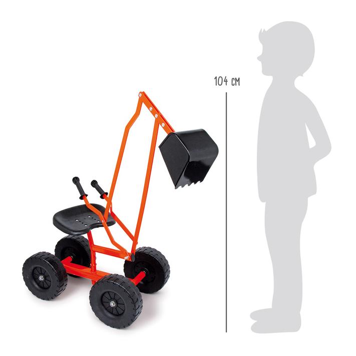 small foot Pelleteuse sur roues