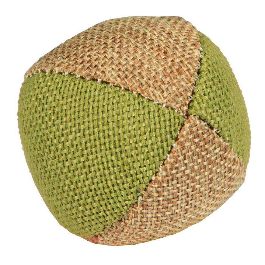 Kerbl Pet Ball Nature aus Leinen Grün
