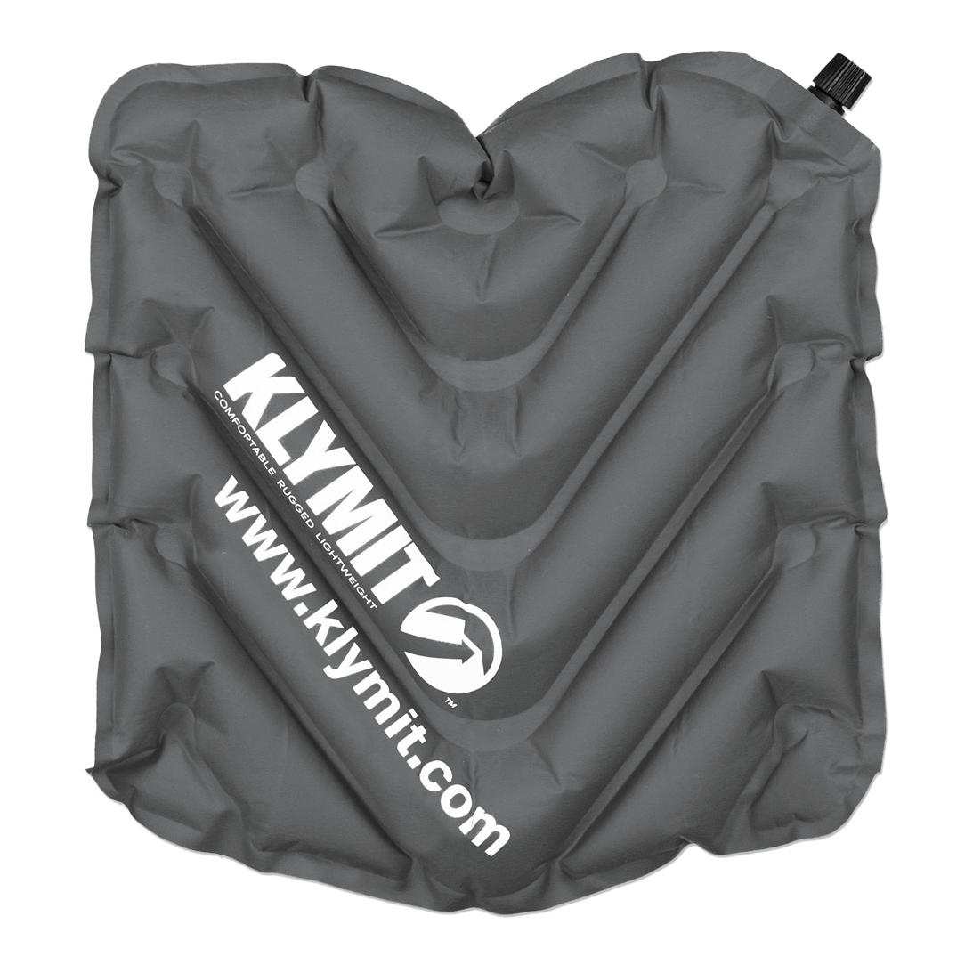 Klymit V Seat Outdoor Kissen Grau