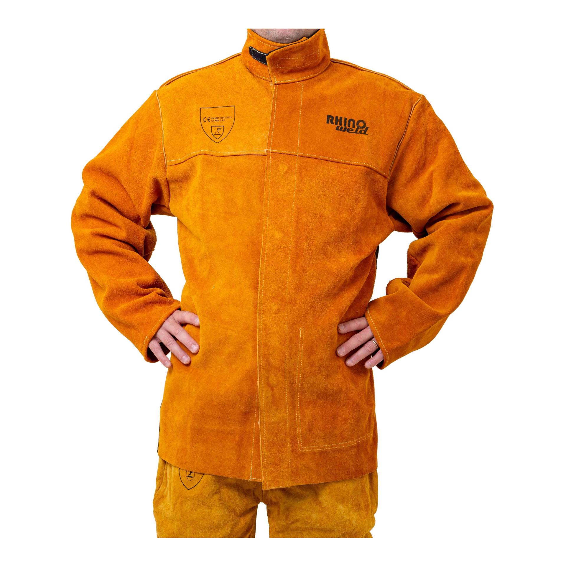 Rhinoweld Schweisserjacke aus Rindspaltleder