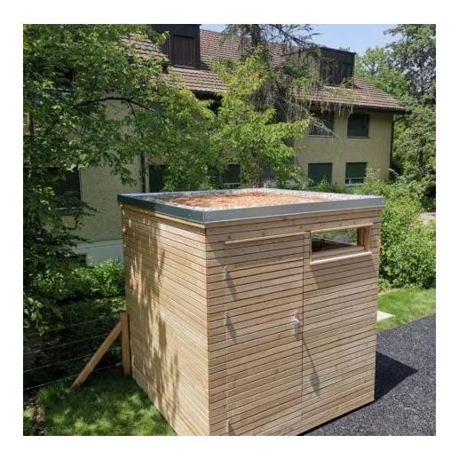 Hauptner Gartenhaus Rhomboidschalung Kubus
