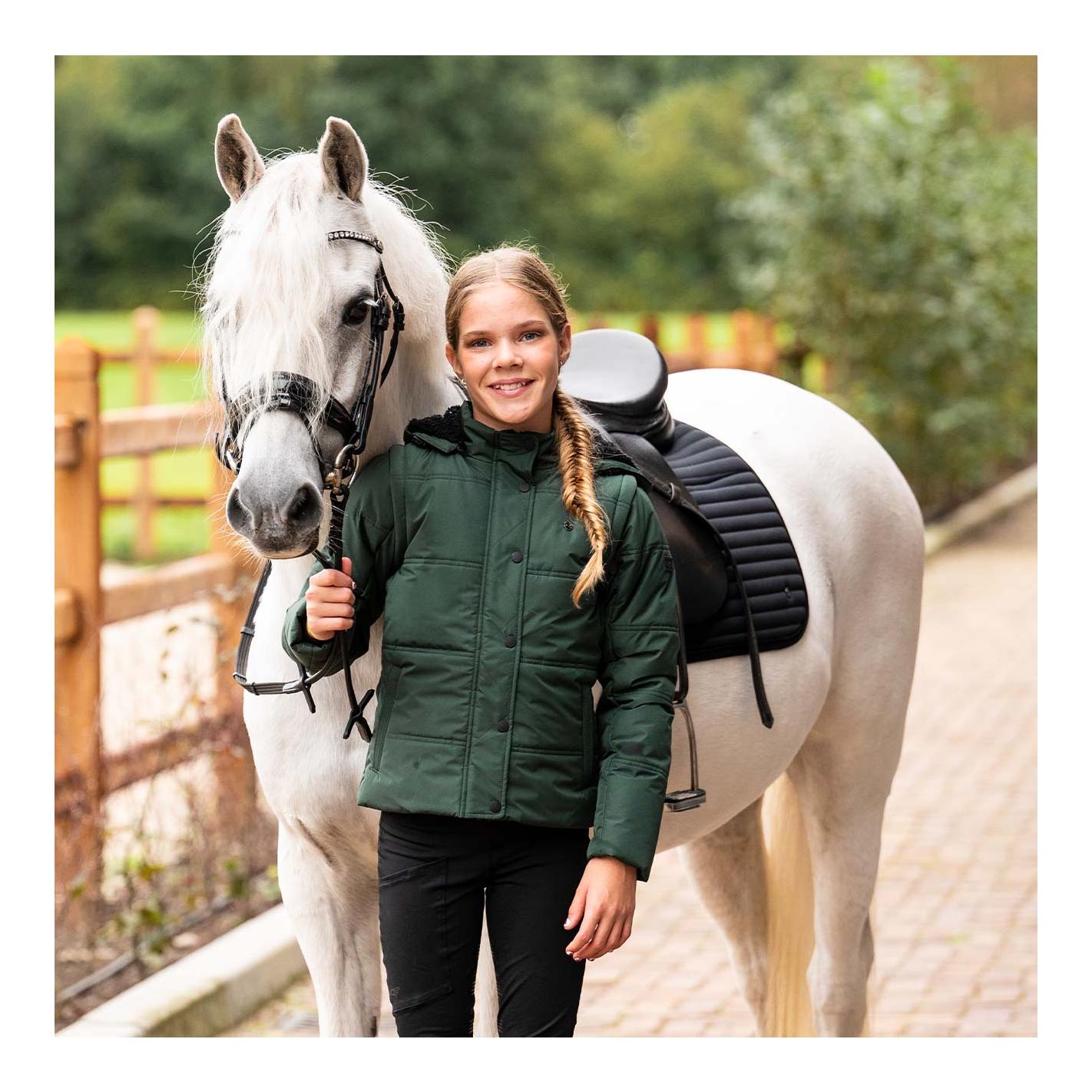 QHP Veste d'hiver Rayah Junior avec manches amovibles