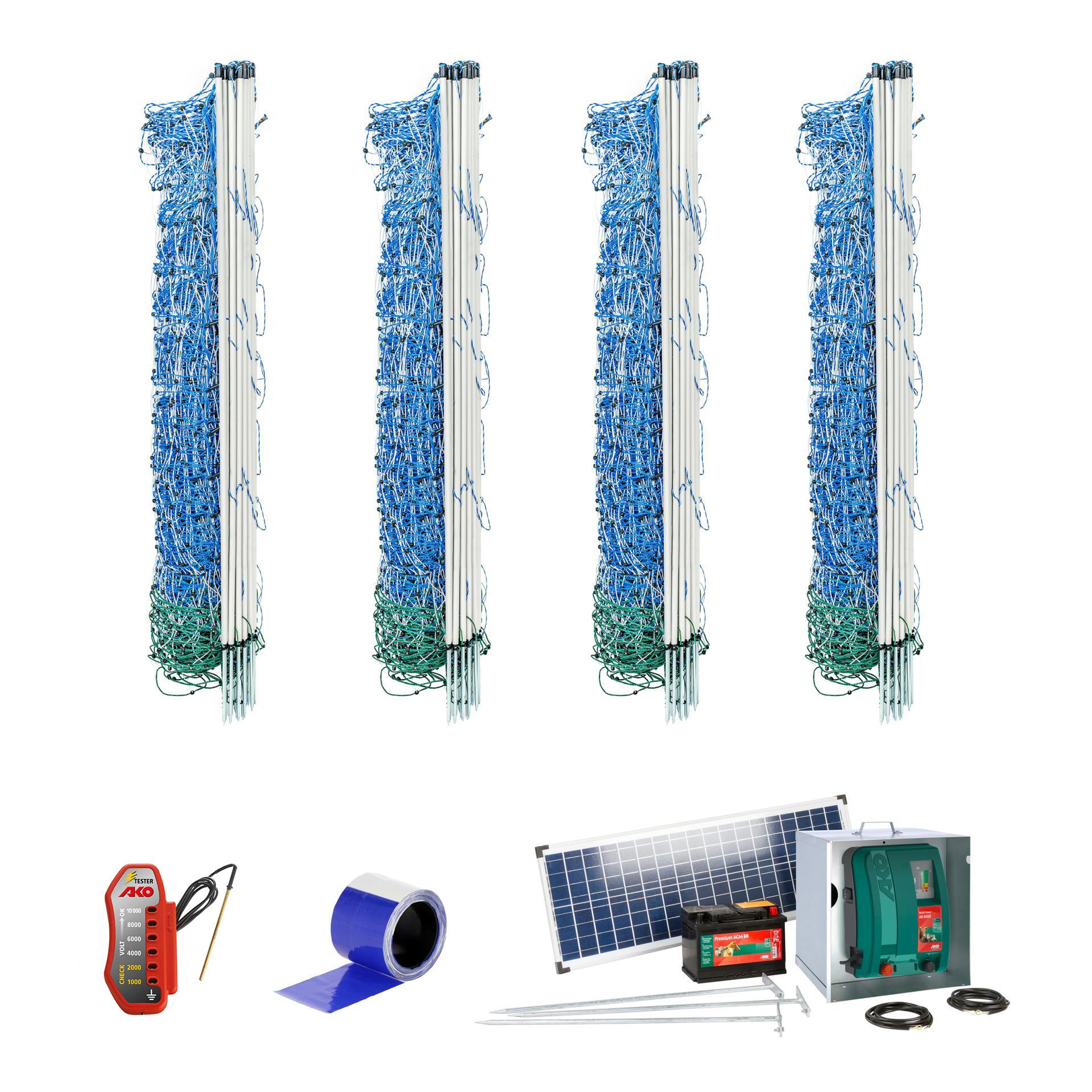 Hauptner Kit complet pour moutons 12 V, 200 m