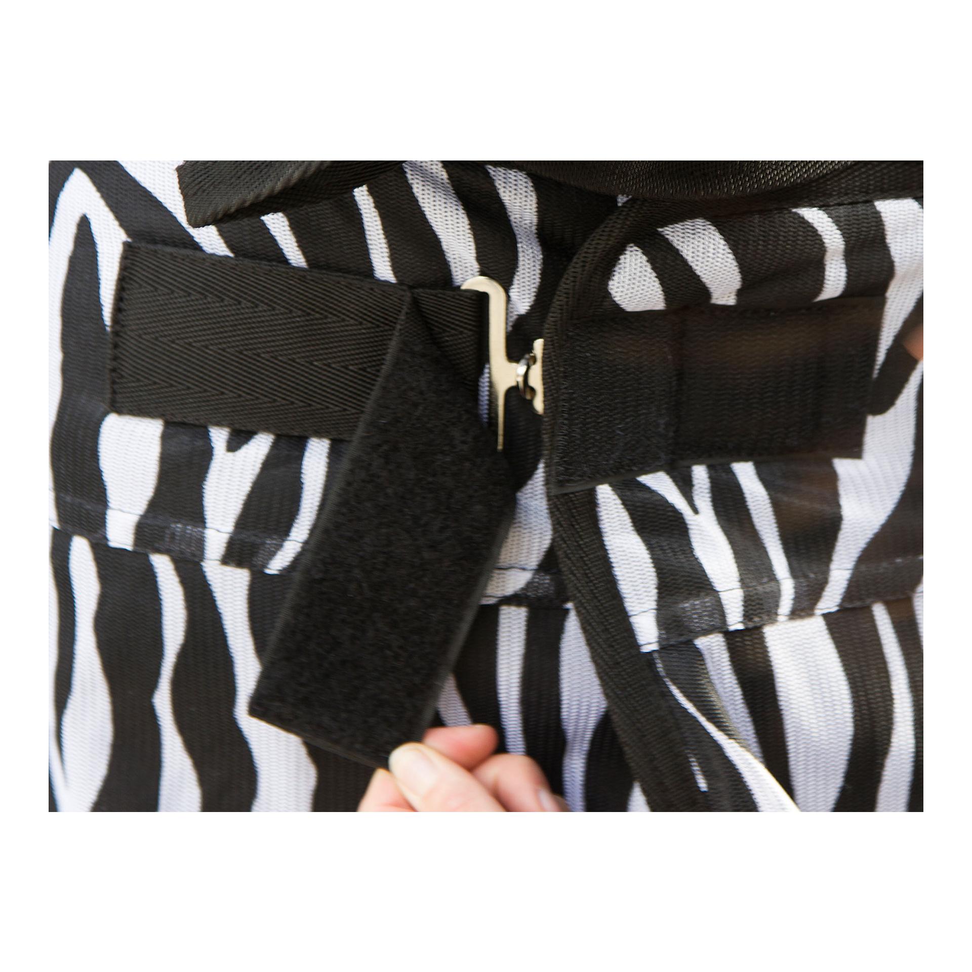 RugBe Fliegen- und Ekzemerdecke Zebra mit Halsteil