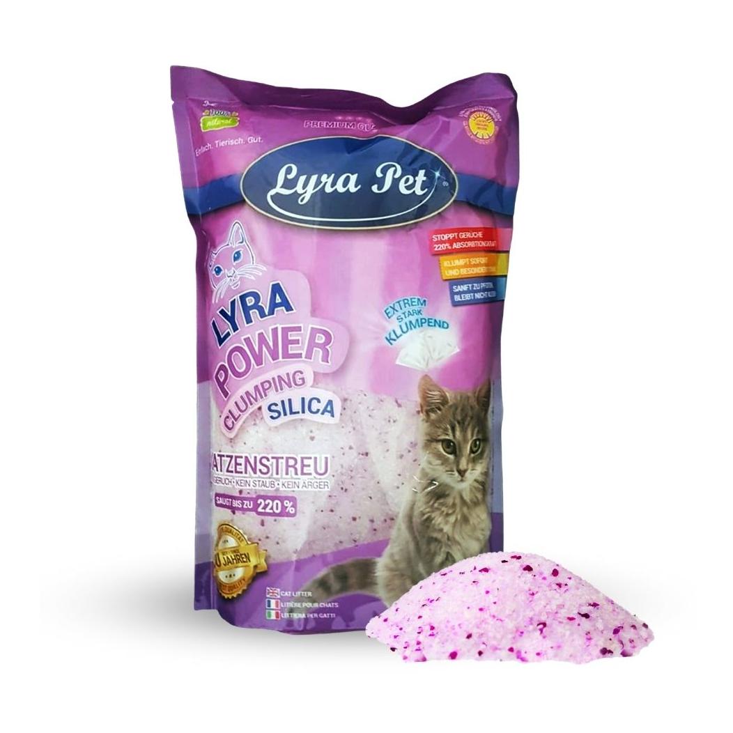 Lyra Pet Lyra Power Silica Silikat klumpend Katzenstreu