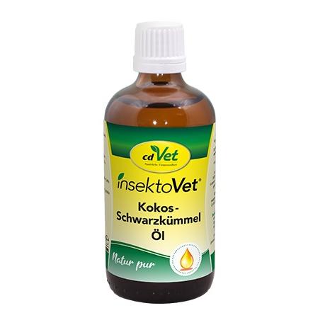 cdVet Huile de noix de coco et de cumin noir insektoVet