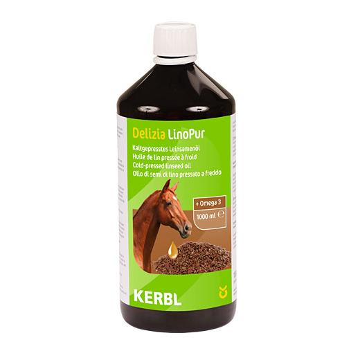 Kerbl Pet Leinsamenöl LinoPur Ergänzungsfutter 1 L Natur