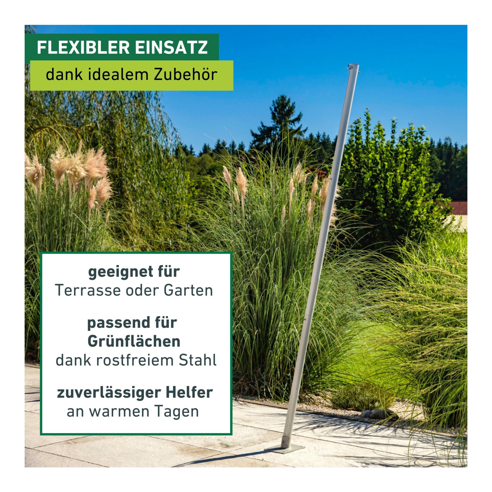Windhager Sonnensegelmast - Set Basic