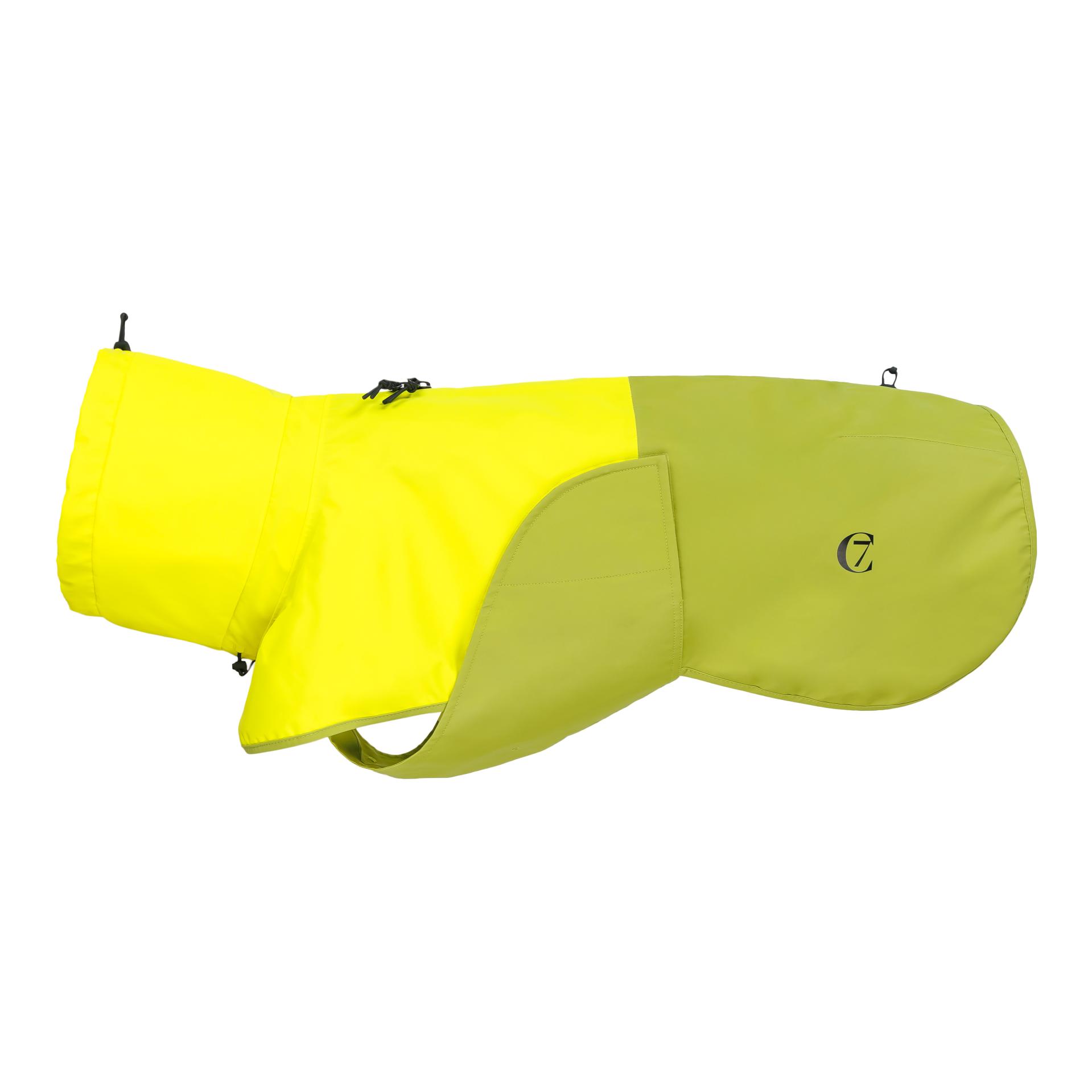Cloud 7 Hunderegenmantel Aktiv green / light olive