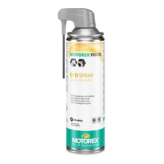 Motorex Foodline nettoyant pour chaînes Clean & Degrease Spray