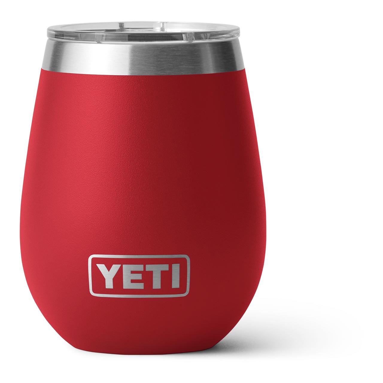 YETI RAMBLER 10 OZ WINE TUMBLER - Trinkbecher Rescue Red