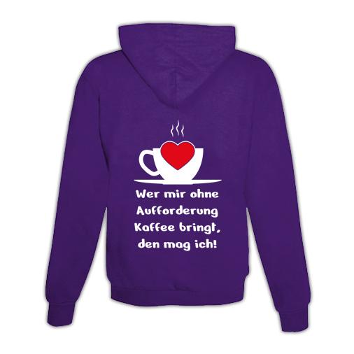 Pull à capuche Appel du café unisexe