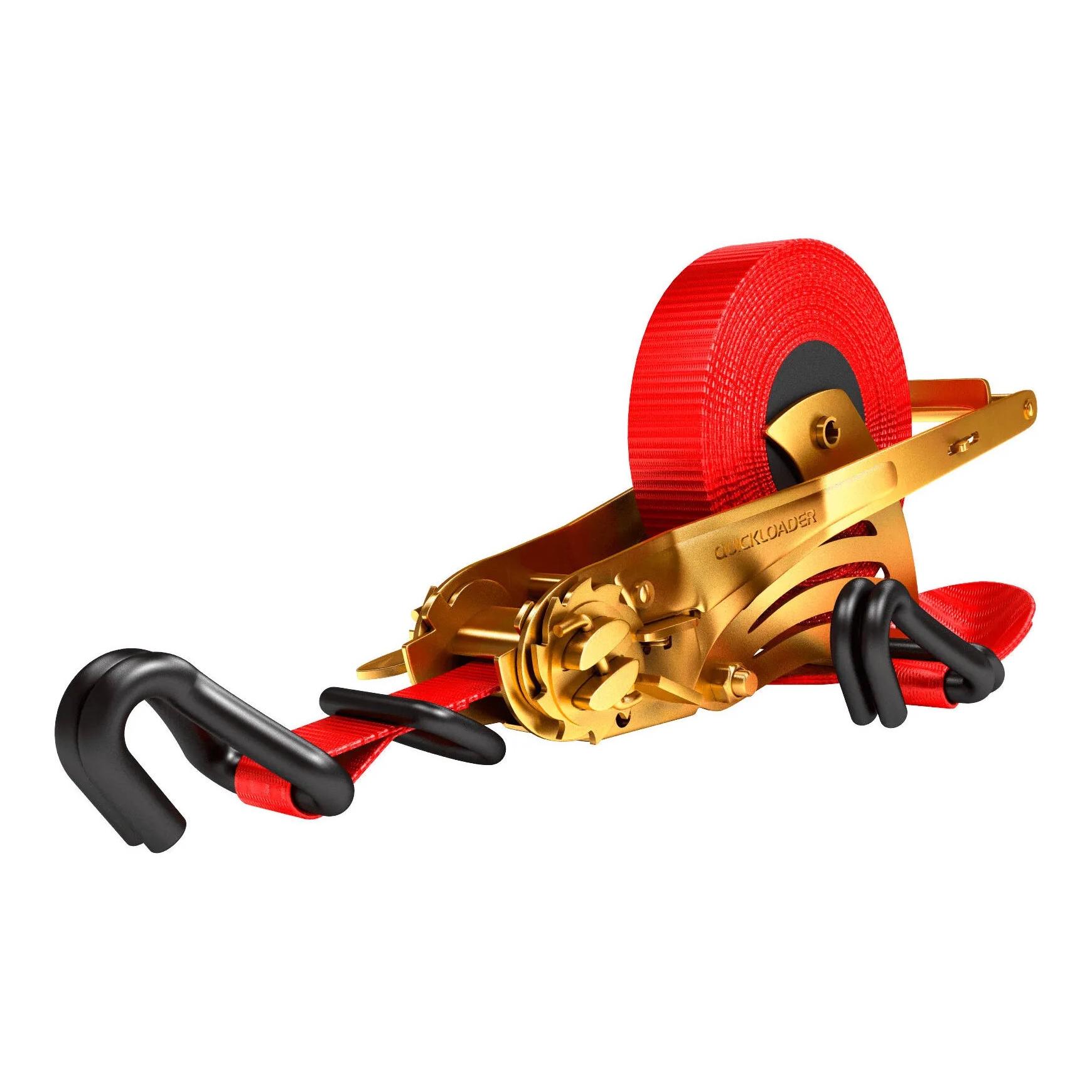 Kerbl Sangle d'arrimage automatique Quickloader - crochet pointu, anneau en D