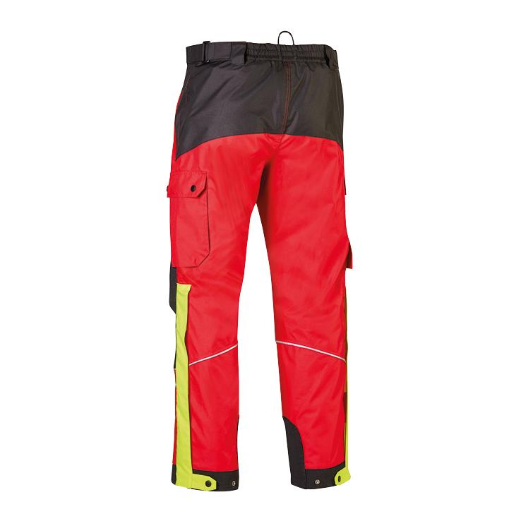 PSS X-treme Rain Regenhose - rot/gelb