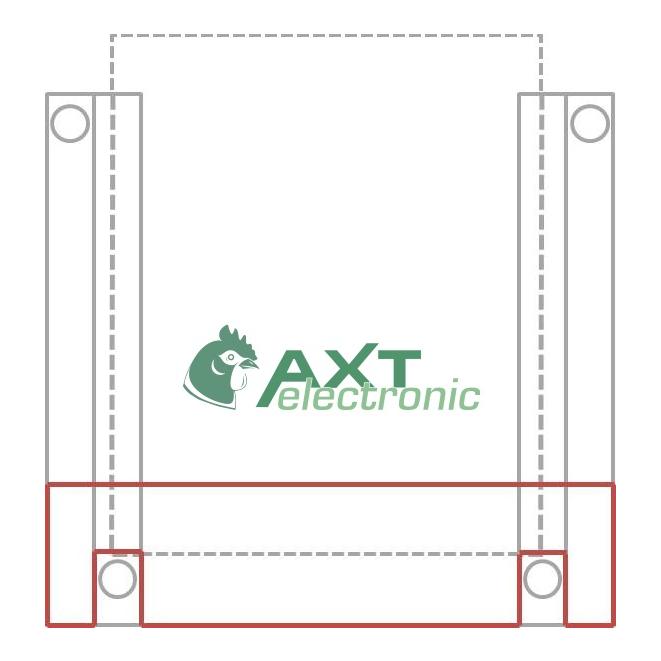 AXT Schutzschiene für Alu-Schieber