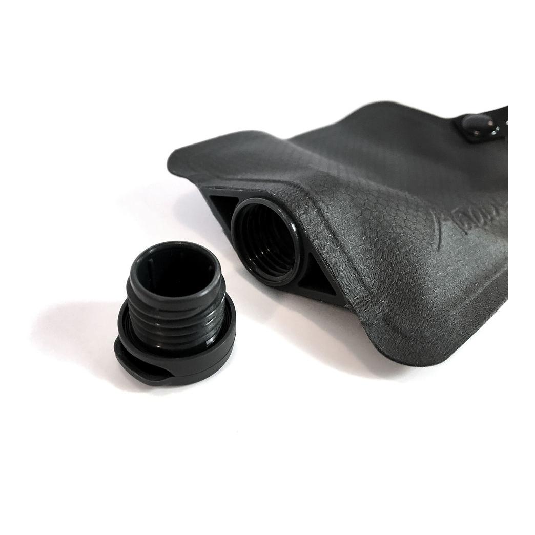 Bouteille de shampooing FlatPak – noire