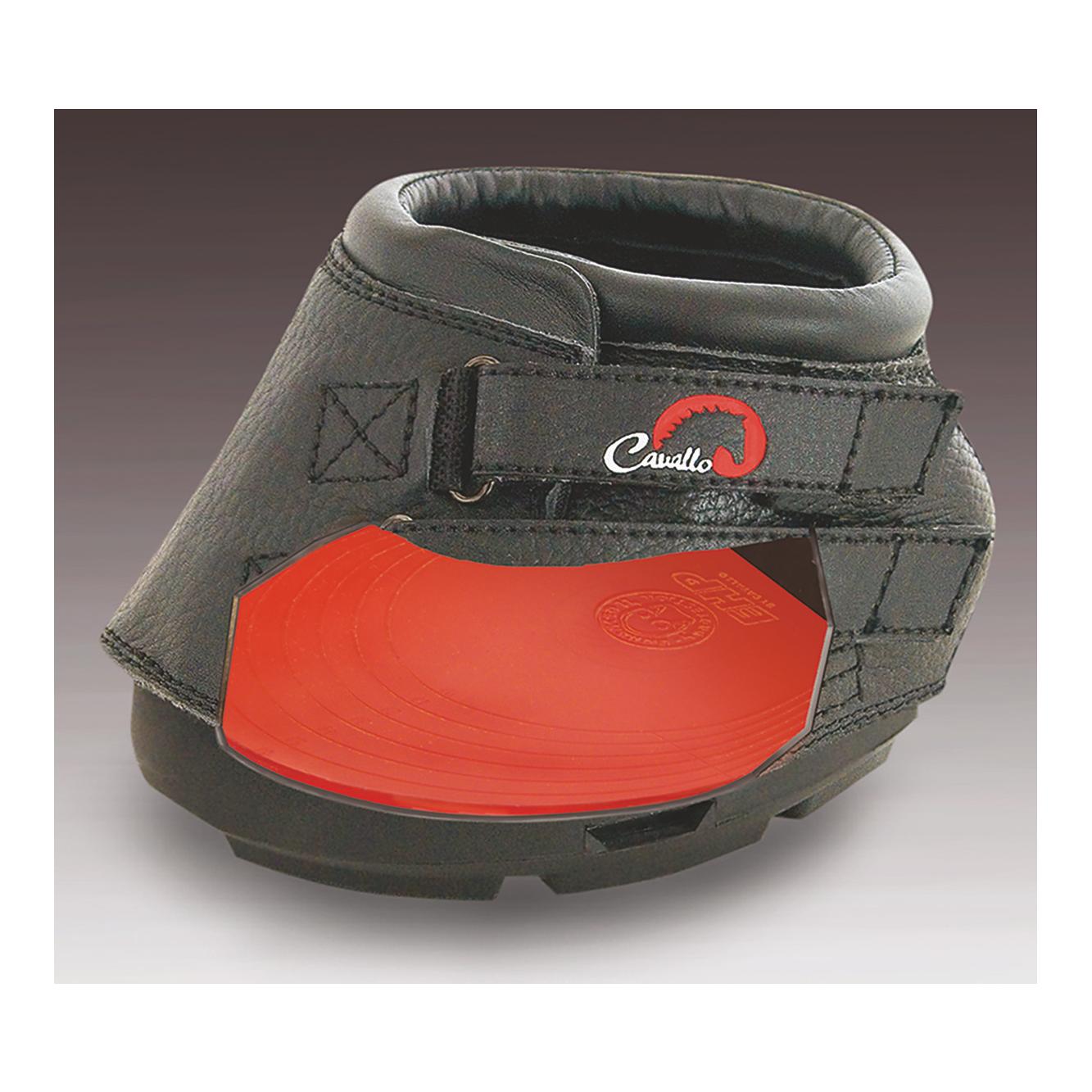 Cavallo Horse & Rider Hufschuhe Amortisseur en gel semelle intérieure - rouge