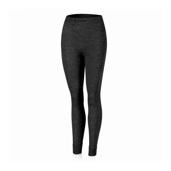 Caleçon long mérinos pour femme MATEO – noir