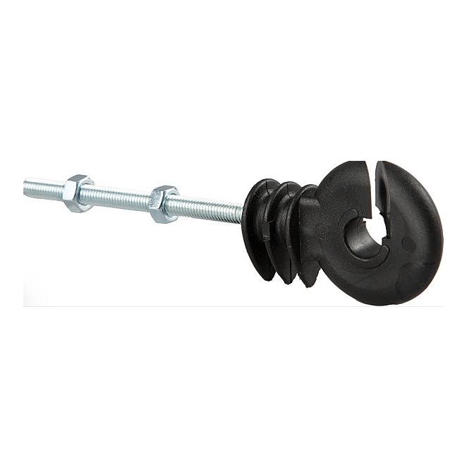 Mainer Ringisolator metrisch M6 x 80 mm Schwarz
