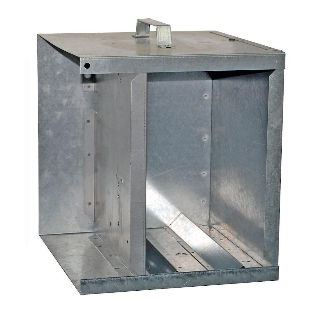 AKO Metall Akkukasten Silber