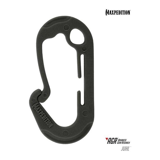 J Utility Hook Large (4er- Pack) Karabiner - Schwarz