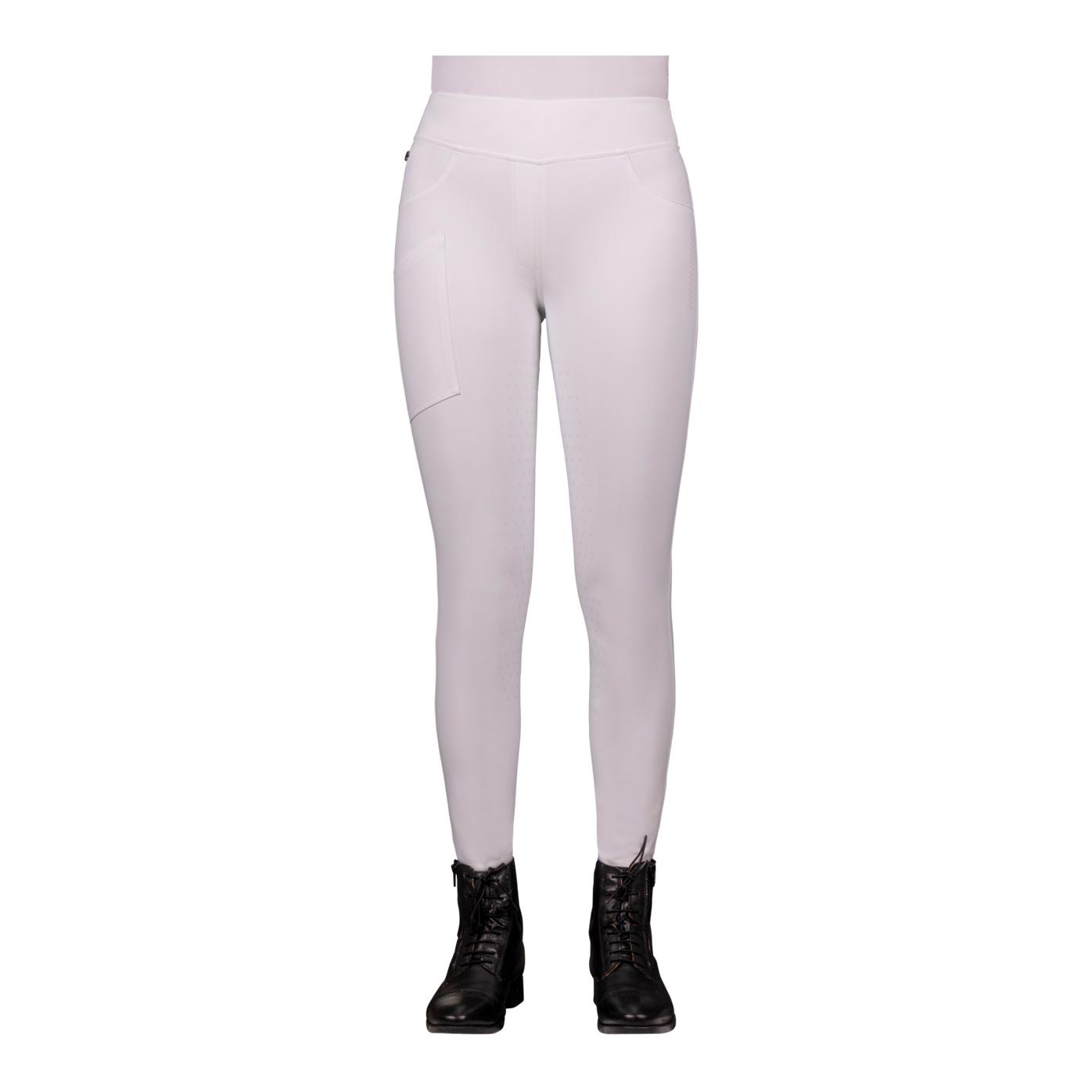 QHP Reitleggings Kae Halbbesatz