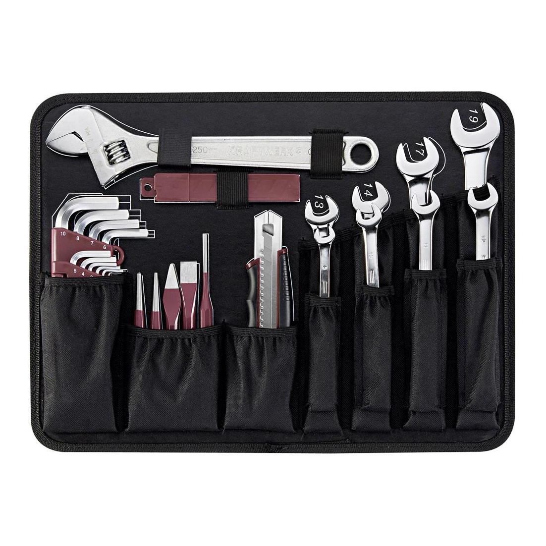 Kraftwerk Caisse à outils professionnelle en aluminium - 151 pièces